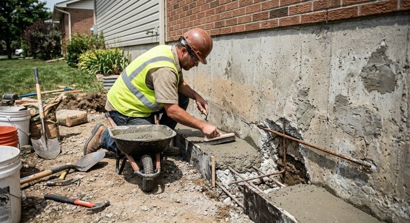 Concrete Foundation Repair in Westborough, MA