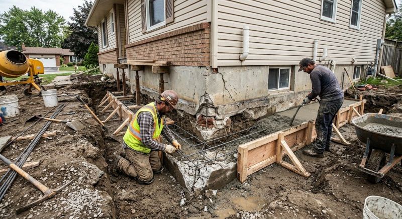 Foundation Repair in Wayland, MA