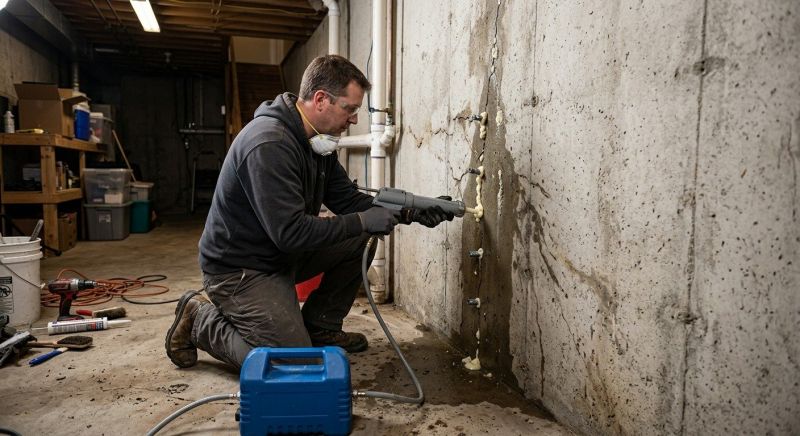 Basement Foundation Repair in Blackstone, MA