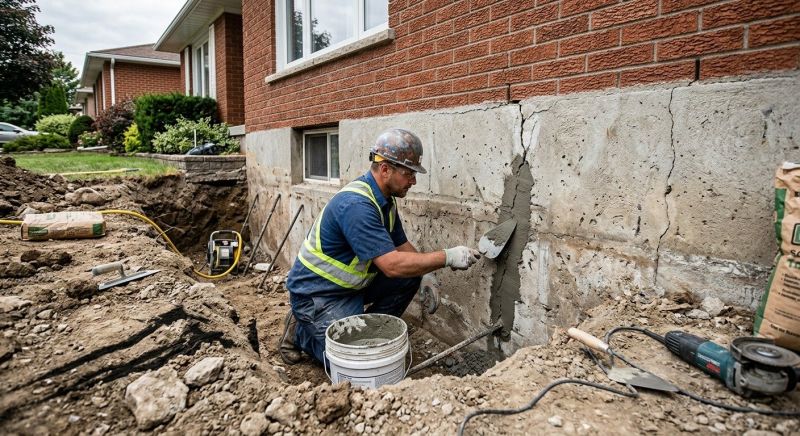 Basement Foundation Repair in Boston, MA
