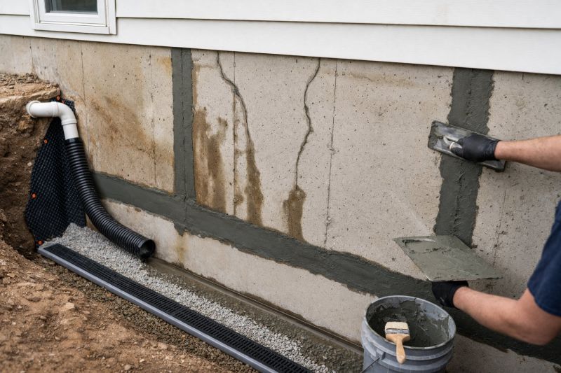 Basement Foundation Repair in East Taunton, MA