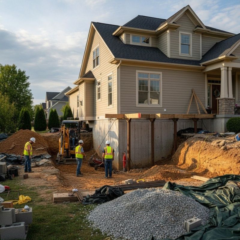 Building Foundation Repair in Abington, MA