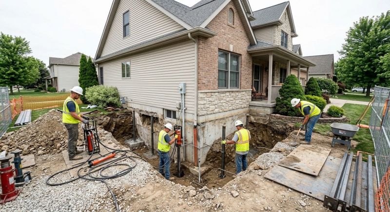 Building Foundation Repair in Braintree, MA