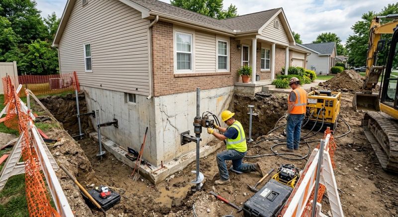 Building Foundation Repair in Chelsea, MA