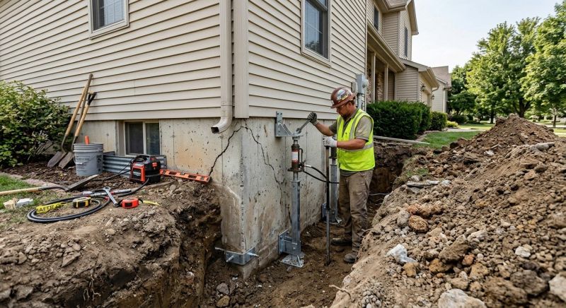 Building Foundation Repair in Hull, MA