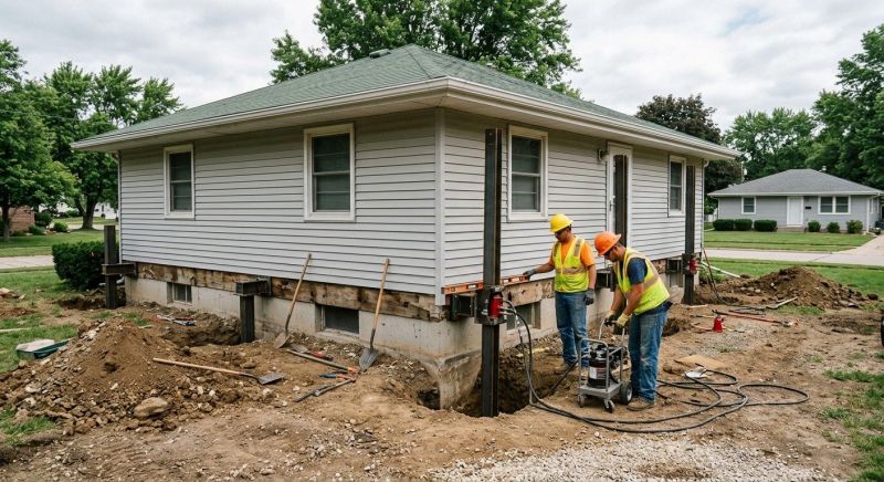 Concrete Foundation Leveling in Attleboro, MA