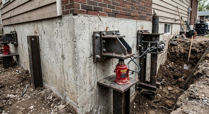 Concrete Foundation Leveling in Uxbridge, MA