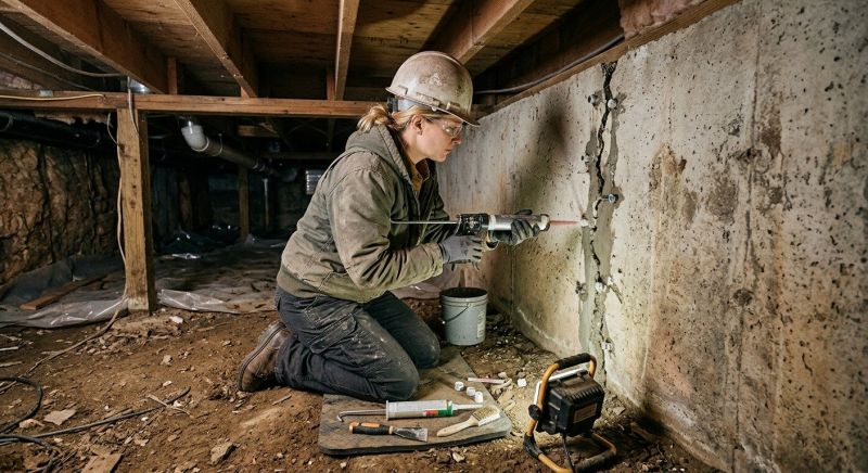 Concrete Foundation Repair in Cohasset, MA