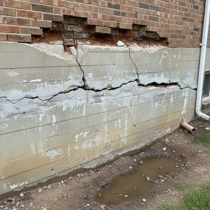 Cracked Foundation Repair in Lexington, MA