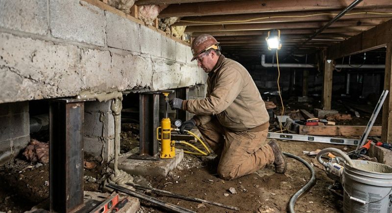 Crawlspace Foundation Repair in Duxbury, MA