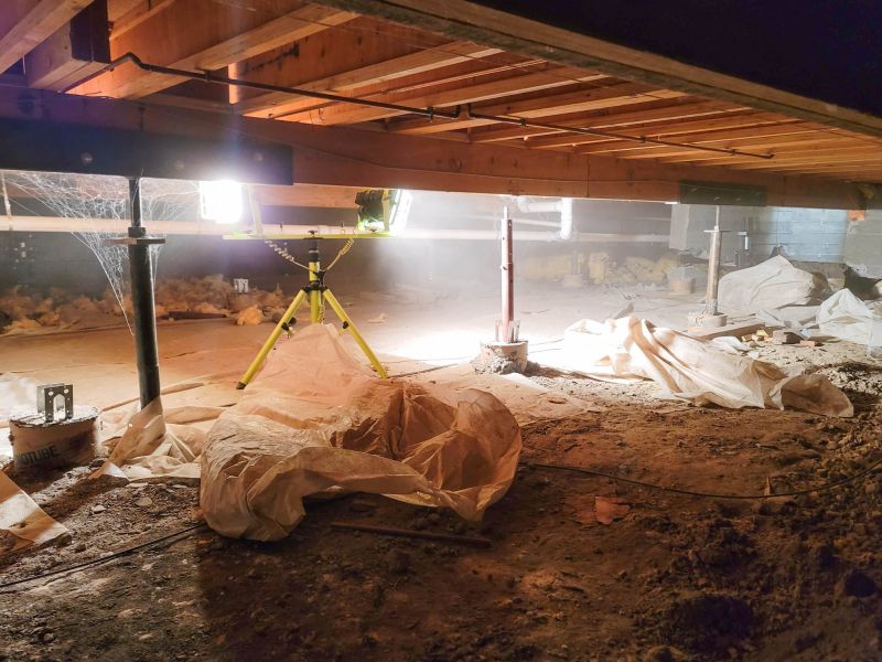 Crawlspace Foundation Repair in East Bridgewater, MA