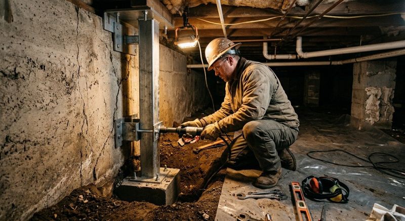 Crawlspace Foundation Repair in Woonsocket, RI