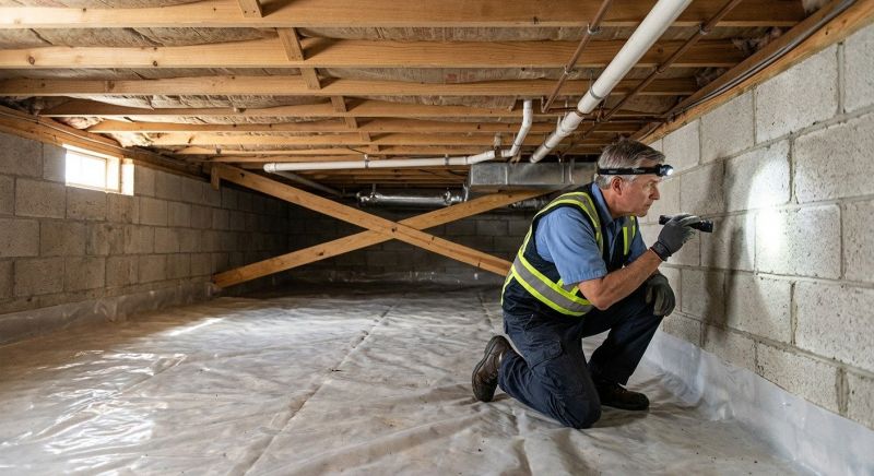 Crawlspace Repair in Sharon, MA