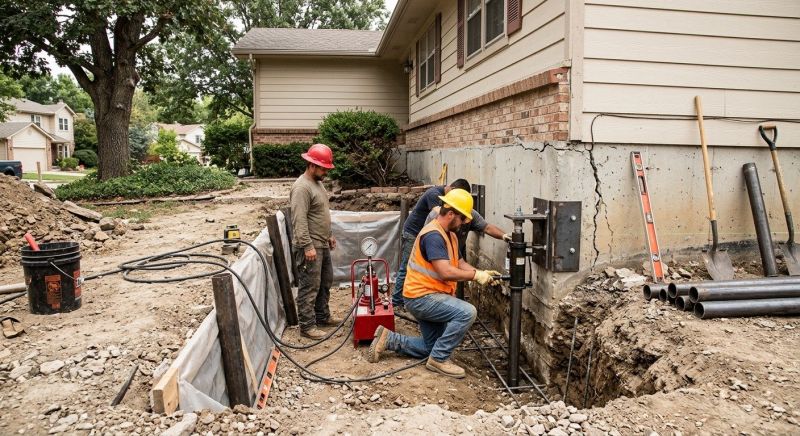 Foundation Damage Repair in Dedham, MA