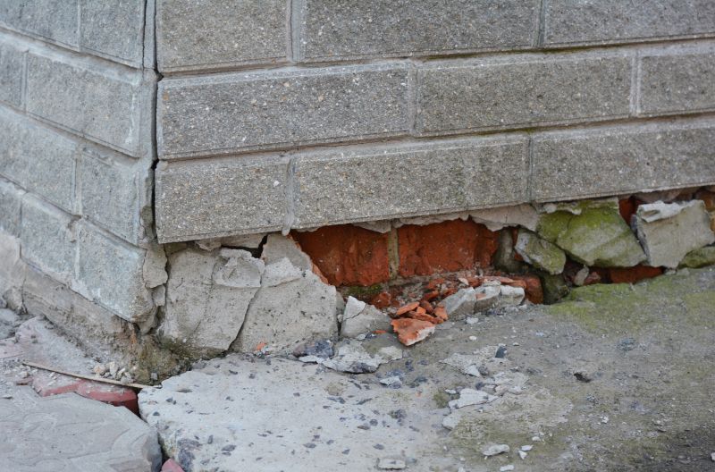 Foundation Damage Repair in Jamaica Plain, MA