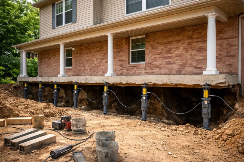 Foundation Jacking in Attleboro Falls, MA