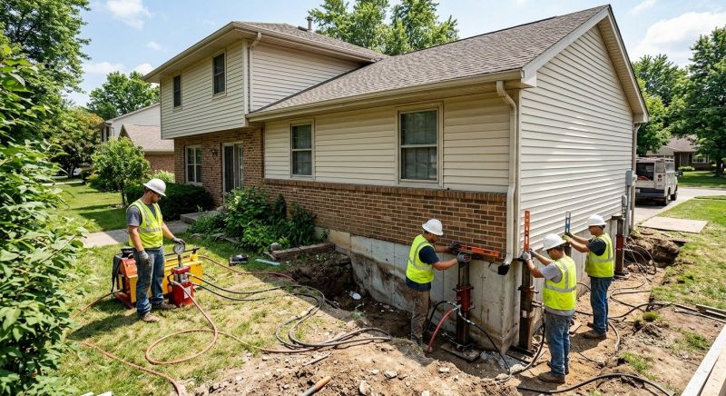 Foundation Jacking in Somerset, MA