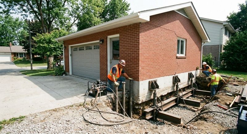 Foundation Lifting in Dedham, MA