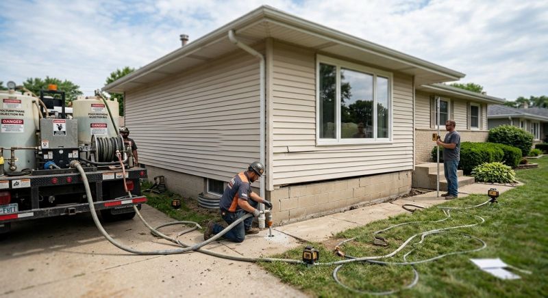 Foundation Lifting in Everett, MA