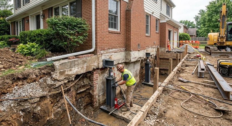 Foundation Raising in East Bridgewater, MA