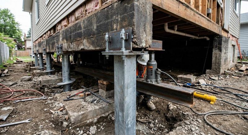 Foundation Raising in Hanover, MA