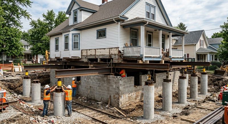 Foundation Raising in Holliston, MA