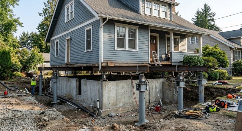 Foundation Raising in Lincoln, MA