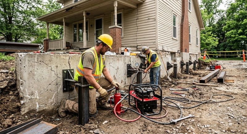 Foundation Stabilizing in East Taunton, MA