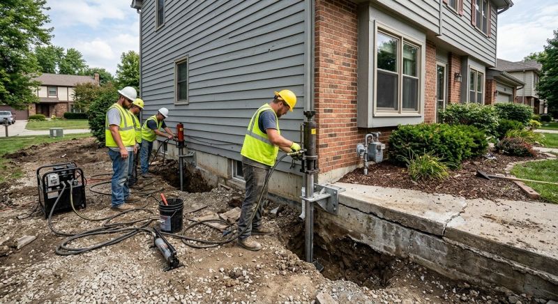 Foundation Stabilizing in East Weymouth, MA