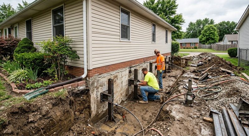 Foundation Stabilizing in Hull, MA