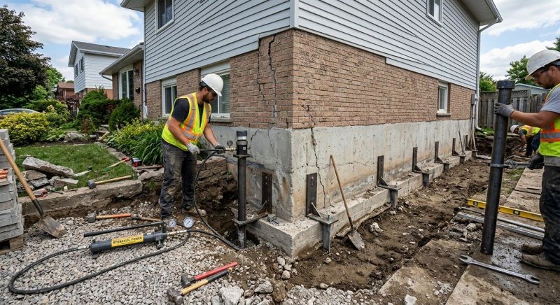 Foundation Stabilizing in Westborough, MA