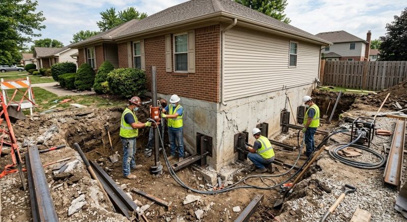 Foundation Structural Repair in Duxbury, MA