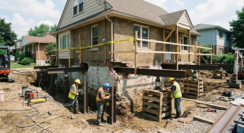 Foundation Structural Repair in East Weymouth, MA
