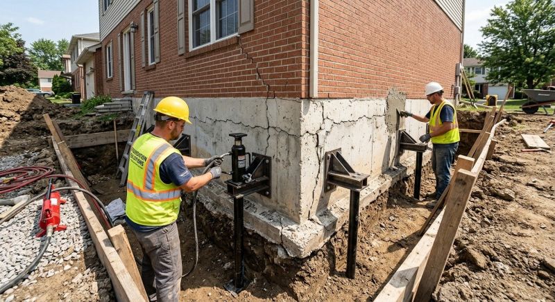 Foundation Structural Repair in Medfield, MA