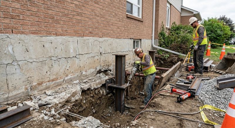 Foundation Structural Repair in Providence County, RI