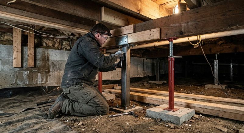 Foundation Structural Repair in Uxbridge, MA
