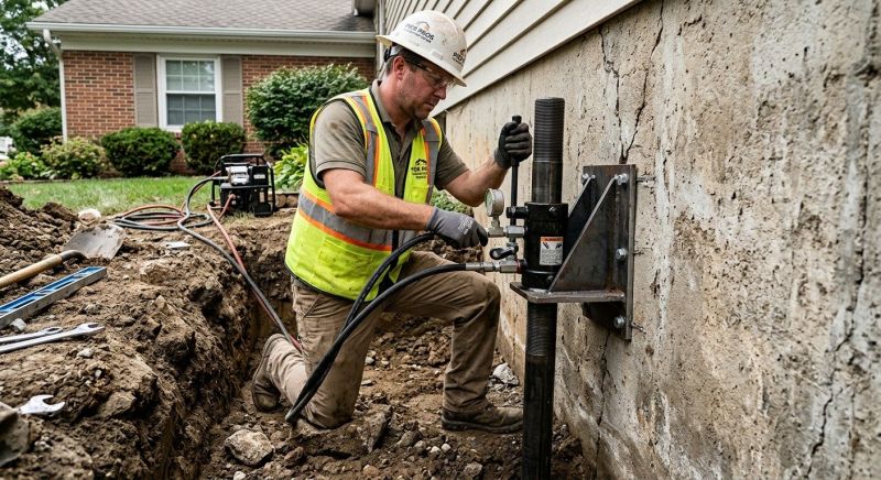 Home Foundation Leveling in Marshfield, MA