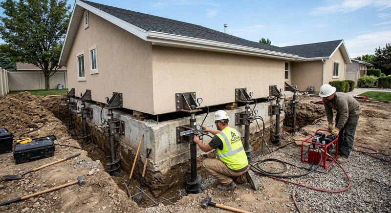 Home Foundation Leveling in Quincy, MA