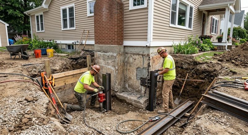 Home Foundation Repair in Everett, MA