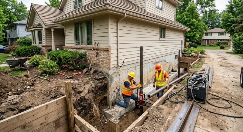 Home Foundation Repair in Hanover, MA