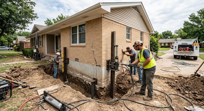 House Foundation Leveling in Sharon, MA