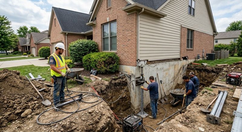 House Foundation Repair in Mansfield, MA