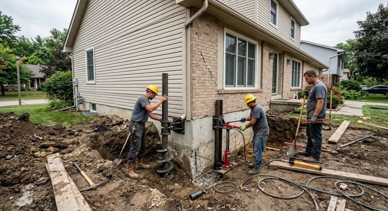 House Foundation Repair in Providence, RI