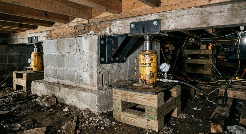 House Leveling in Bridgewater, MA