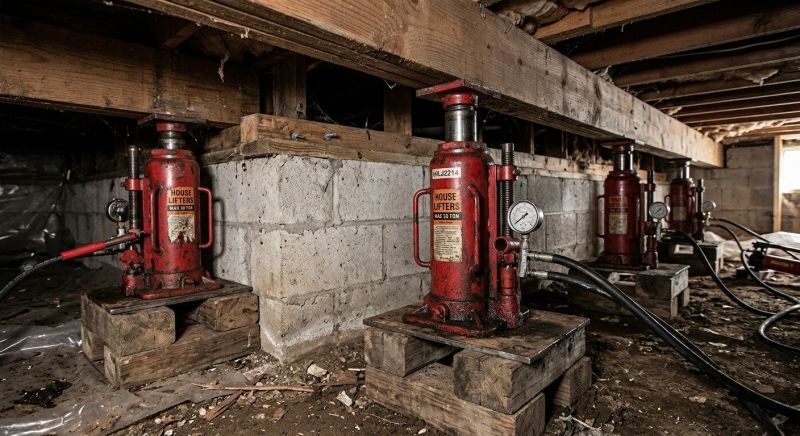 House Settling Repair in Sharon, MA
