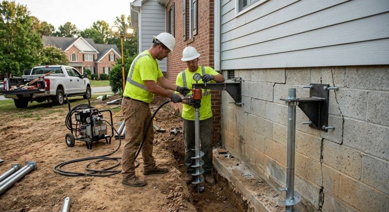 Piering Service in Sharon, MA