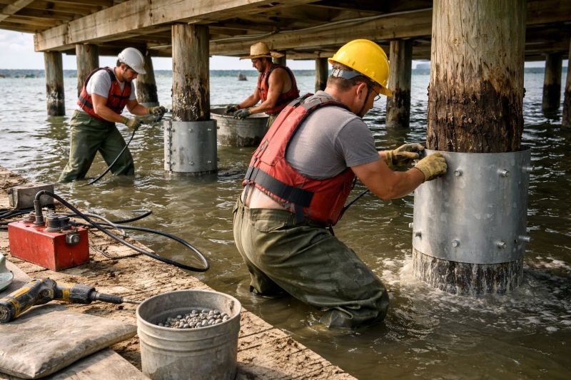 Piling Repair in Pembroke, MA