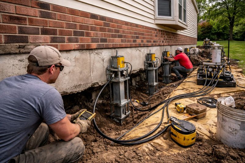 Settling Foundation Service in East Providence, RI