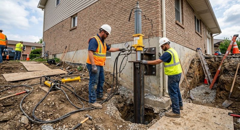 Settling Foundation Service in Sharon, MA