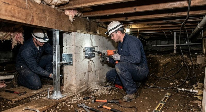 Structural Foundation Repair in Abington, MA
